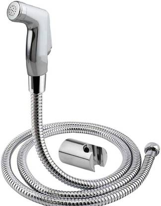 Oleanna Magic ABS Health Faucet with SS-304 Grade 1 Mtr Flexible Tube and Wall Hook Health Faucet