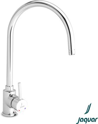 Jaquar Side Single Lever Sink Mixer with Swinging Spout (Table Mounted) with 450mm Long Braided Hoses Florentine | FLR-CHR-5179B Kitchen Mixer Faucet