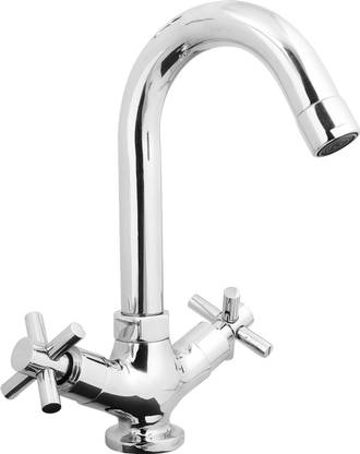 KAMAL Centre Hole Basin Mixer - Cross (COR-2146) Mixer Faucet