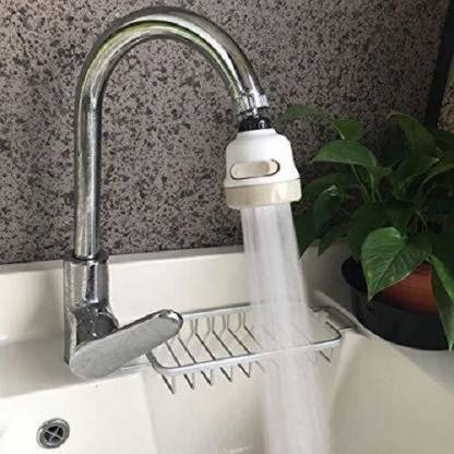 CbPatel 360 Degree Movable Faucet Aerator 360 Degree Movable Faucet Aerator, Water-Saving Sprinkler and Device Head, Three-Gear Adjustable Head Nozzle Nozzle Cock Faucet (Spout Installation Type) Nozzle Cock Faucet