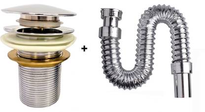 Kopter MIRROR CHROME Pop-Up Waste Coupling Cartridge Faucet