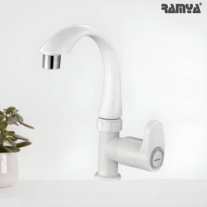 Ramya Alive PVC Swan Neck Tap With Foam Flow Premium quality pvc swan neck tap /wash basin tap Pillar Tap Faucet