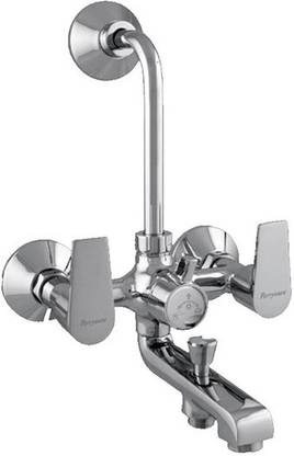 Parryware Praseo Wall mixer 3 in 1 with l bend 1317164 Praseo Brass L bend wall mixer 3 in 1 Mixer Faucet