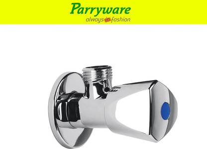 Parryware Trigon Brass angle valveTap set of 1 pic 257 Trigon brass angle valveTap with wall flange Angle Cock Faucet