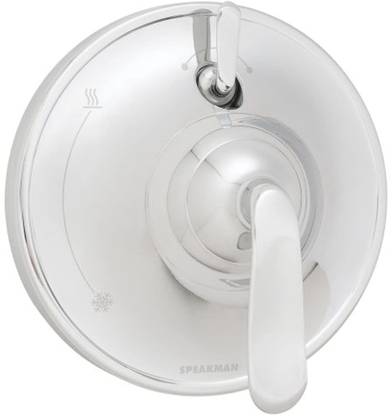 Speakman Sm 7400 P Caspian Pressure Balance Shower Valve And Trim With Diverter Polished Diverter Faucet