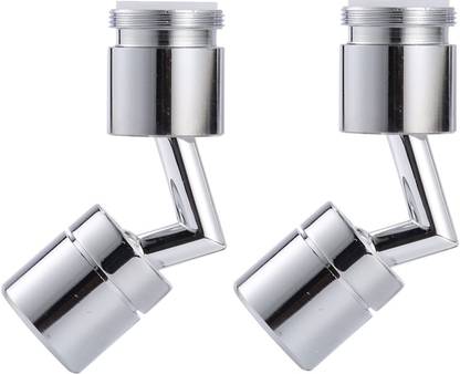 KGBTREADS Filter Faucet 720 Rotating Faucet Aerator Non Splashing Swivel PACK OF 2 720 degree sink faucet Water Dual Function Water Filters,Sprayer pack of 2 Aerator Foam Flow Faucet