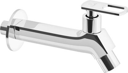 PIXAFLO Long Body Bib Cock Tap with Wall Flange (Chrome) Meta-A Long Body Bib Tap Bib Tap Faucet