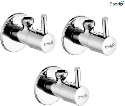 Prestige Angel Cock TURBO Chrome Plated-Set of 3 Angle Cock Faucet