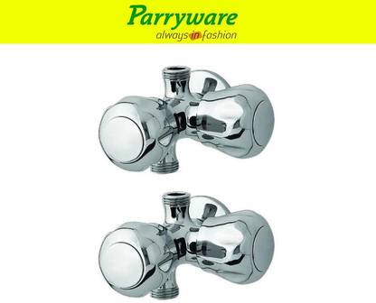 Parryware Jasper brass two way angle valve set of 2 pic 091 Jasper two in one angle valve Angle Valve Faucet