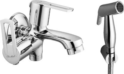Cloudtail Oxy 2 way bib tap with Parrot hf 1mtr flexible ss tube Health  Faucet