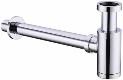 Caisson Premium Bottle Trap Set with Waste Pipe/Outlet Pipe for Bathroom Basin Kitchen Sink Wash Basin (Chrome Plated) Premium Bottle Trap Set with Waste Pipe/Outlet Pipe for Bathroom Basin Kitchen Sink Wash Basin (Chrome Plated) Push Cock Faucet