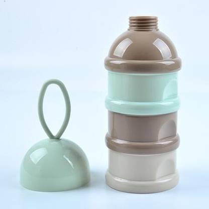 Squnib Baby Food-Storage Container Multi-Storage Portable Spill Proof Tiffin Box  - Food Grade Plastic