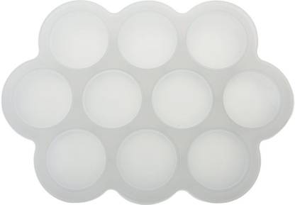 Rosefinch Food Freezer Mold Reusable Silicone Mold Silicone 10 Cavities with Lid  - Silicone