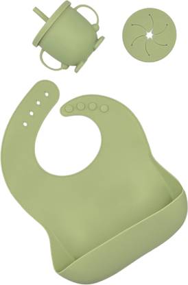SEINT Bib-Suction Cup combo For Babies and Kids  - SILICON