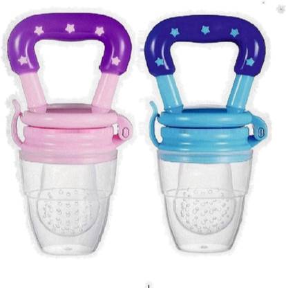 RAKIPEMH BPA-Free Baby Teething Feeder & Fruit Nibbler l Safe grip Infant Pacifier  - Silicone , BPA Free Plastic