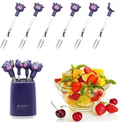 Filsfa Cartoon fruit fork Stainless Steel  - Steel