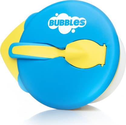 Bubbles Stay Warm Baby Bowl with Suction Base |  - BPA Free