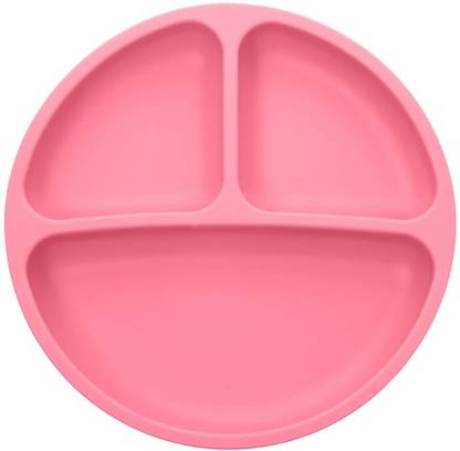 ON GATE Silicone Suction Plate, 4 Strong Suction Cups for Baby,Kids,Toddler for Feeding  - Silicone