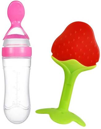 YOS TRENDZ Baby food feeder,teether  - Silicon material