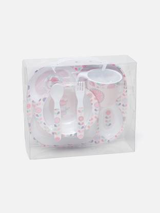 JUNIORS by Babyshop Printed 5-Piece Dinner Set  - Poly Propylene