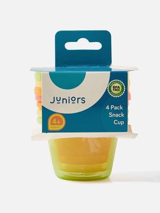 JUNIORS by Babyshop Disposable Snack Cup - Set of 4  - Poly Propylene