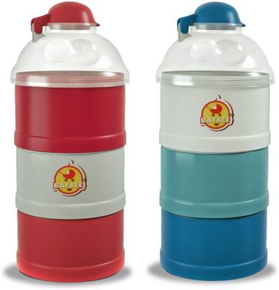 baybee New Born Baby Multipurpose Portable Milk Powder & Food Storage Container  - Plastic