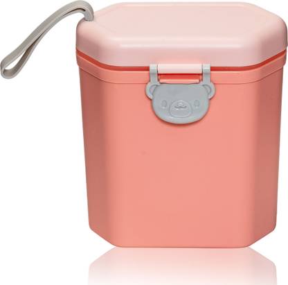 Adore Milk Powder Container With Spoon - BPA Free- Spill Proof -Silicone Handle- 900ml  - PP