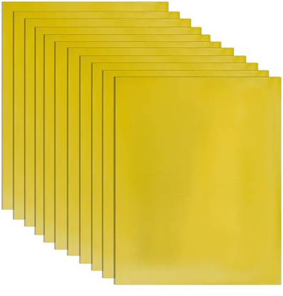 Aadya Crafts A3 Craft Paper Mirror Gold Fines 10 Sheet Felt Sheet