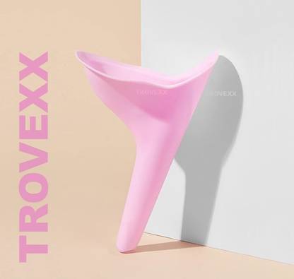 TROVEXX Women Urination Pee Stand, Ideal for Public Toilets, Travel, Camping, Hiking Reusable Female Urination Device