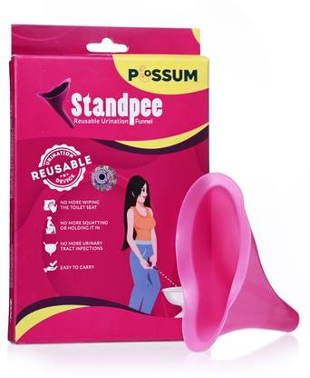 POSSUM Stand Pee Reusable Urination Funnel For Women Reusable Female Urination Device