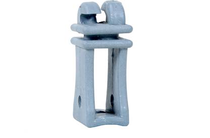 Toyo Insulator for Fence Energizer and Solar Zatka Machine (Pack of 100) Polypropylene Fence Post