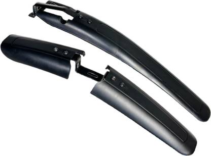 ShreNik Bicycle Mudguard Compatible 26, 27.5, 29 Inch Cycle Mudguard Plastic Material Clip-on Front & Rear Fender
