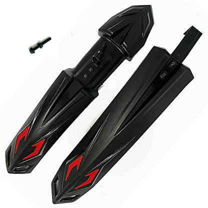 Excel STORM PRO RED STICKER M/B Full Length Front & Rear Fender
