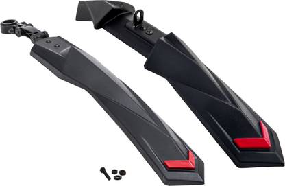 Dark Horse Bicycle MX2 Mudguard Fits 24", 26", V- Brake, MTB & ATB Cycles, NEW Clamp Model Clip-on Front & Rear Fender