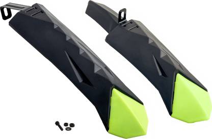 Dark Horse Bicycle Diamond Fender with Metal Clip, 14" 16" KIDS Cycle,Fits Carrier Cycles, Clip-on Front & Rear Fender
