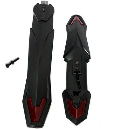Excel Plastico Model Red M/B Full Length Front & Rear Fender