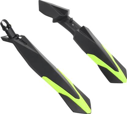 BYKING Front & Rear Mudguard Dual tone with Iron Clamp Full Length Front & Rear Fender