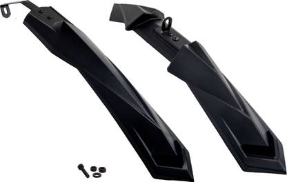 Dark Horse Bicycle MX2 Mudguard Fits 24",26", In Built Carrier Cycles, NEW Metal Clip Model Clip-on Front & Rear Fender