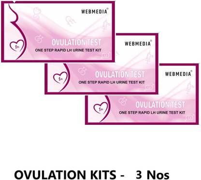 WebMedia One step Rapid LH urine Test Ovulation Kit