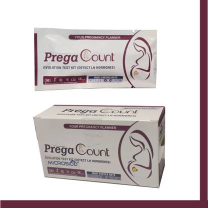 MICROSIDD Prega Count Instant LH Ovulation Kit Ovulation Kit