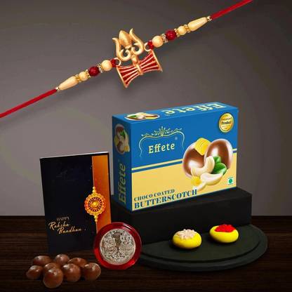 DeoDap Rakhi For Brother |Rakhi with Chocolate | Rakshabandhan gift set |Y22K1_504_BS32 Assorted Gift Box