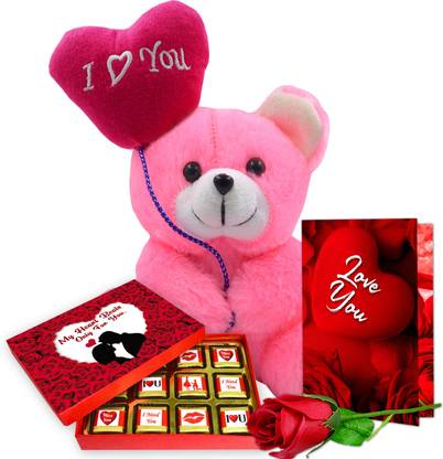 Midiron Handmade Chocolate Gift Hamper | Valentine's Day Gift Hamper for Wife - 36 Paper Gift Box