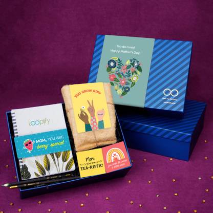 loopify Green Mom Gift Hamper Paper Gift Box