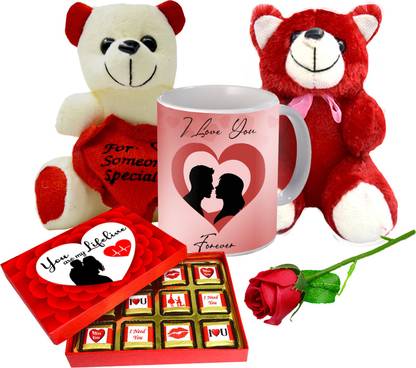 Midiron Love Gift Hamper| Gifts for Her/him| Valentine’s day Gift for Wife/Girlfriend Ceramic Gift Box