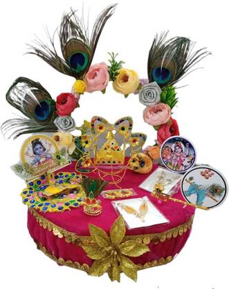 Happy Basket By Simran Krishna Janmashtami gift hamper Plastic Gift Box