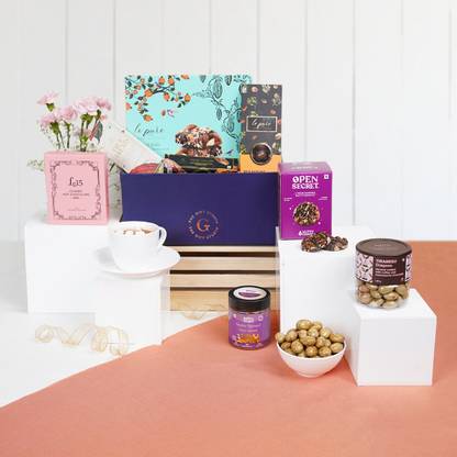 The Gift Studio Chocolate Indulgence Hamper for all occasions Paper Gift Box