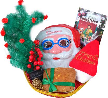 MANTOUSS Christmas cake gift hamper Paper, Cotton Gift Box