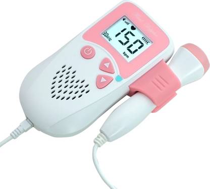 amkay Large LCD display Fetal Doppler White Fetal Doppler