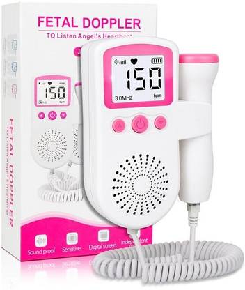 Dr care Fetal Doppler: Your Portable Pregnancy Companion for Heartfelt Monitoring Pink Fetal Doppler
