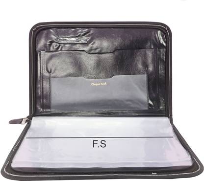 Kopila PU Leather Document Carry Bag File Folder